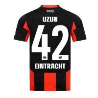 Camisa de Futebol Eintracht Frankfurt Can Uzun #42 Equipamento Principal 2025-26 Manga Curta